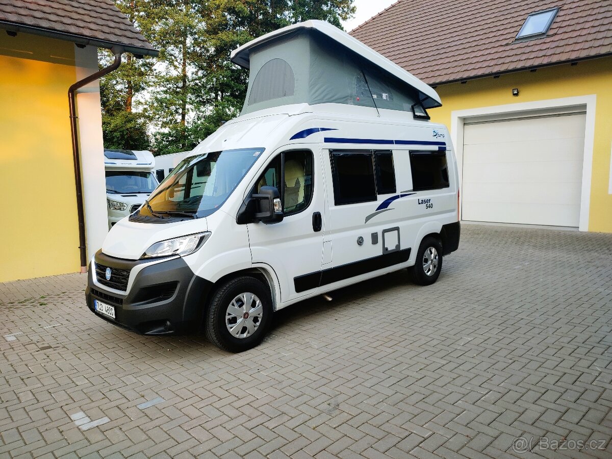 Obytný vůz LASER 540, Blu Camp