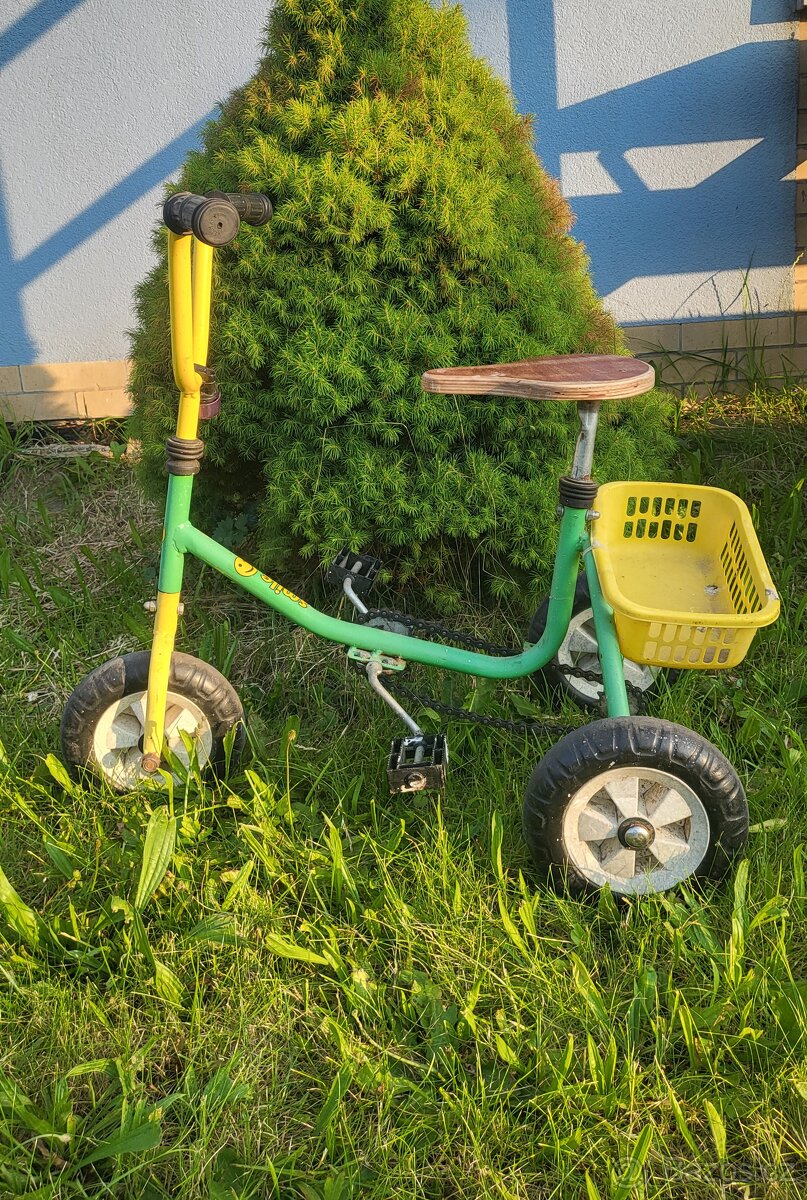 Starší dětská tříkolka