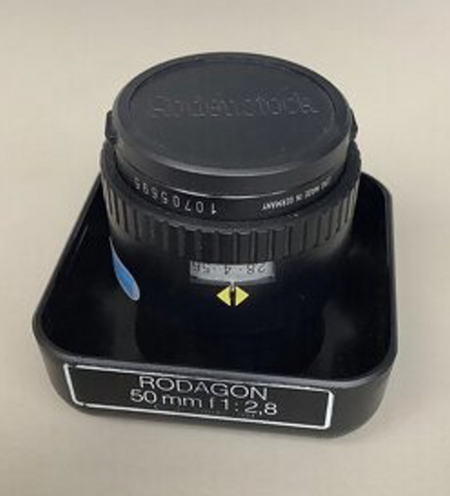 Rodenstock Rodagon 50/2,8 zvětš. objektiv kino kvalita Nový
