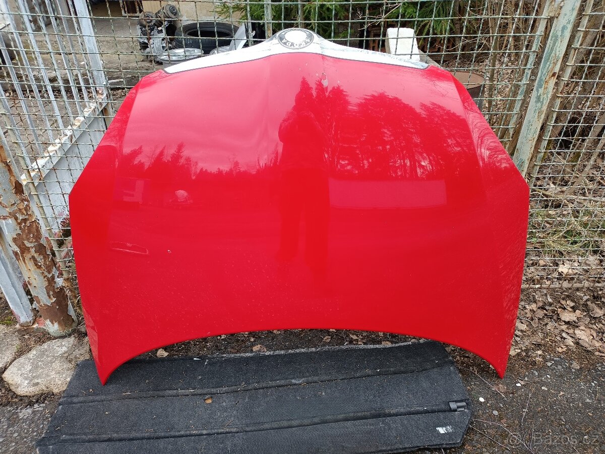 Skoda Fabia 2 - přední kapota, blatník, nárazník