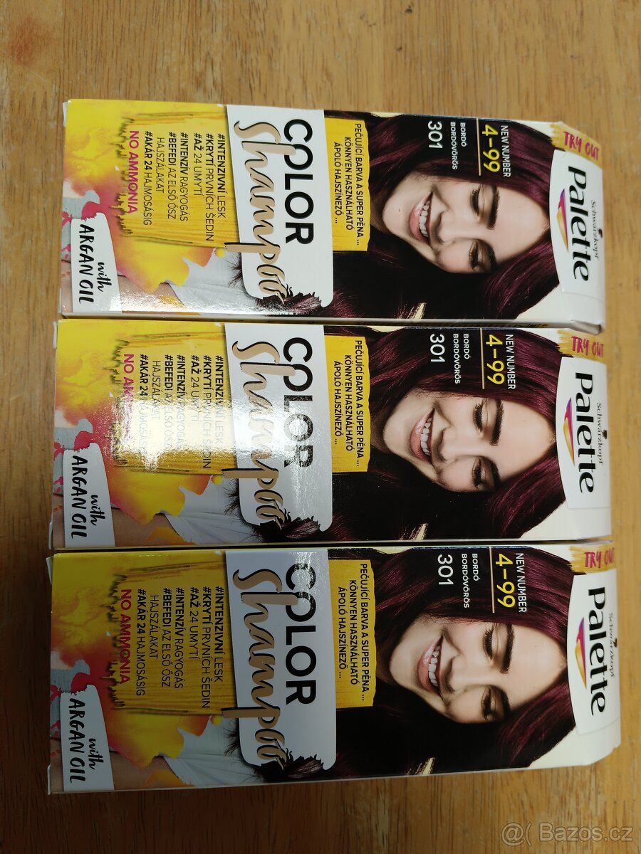 Color šampon Bordó