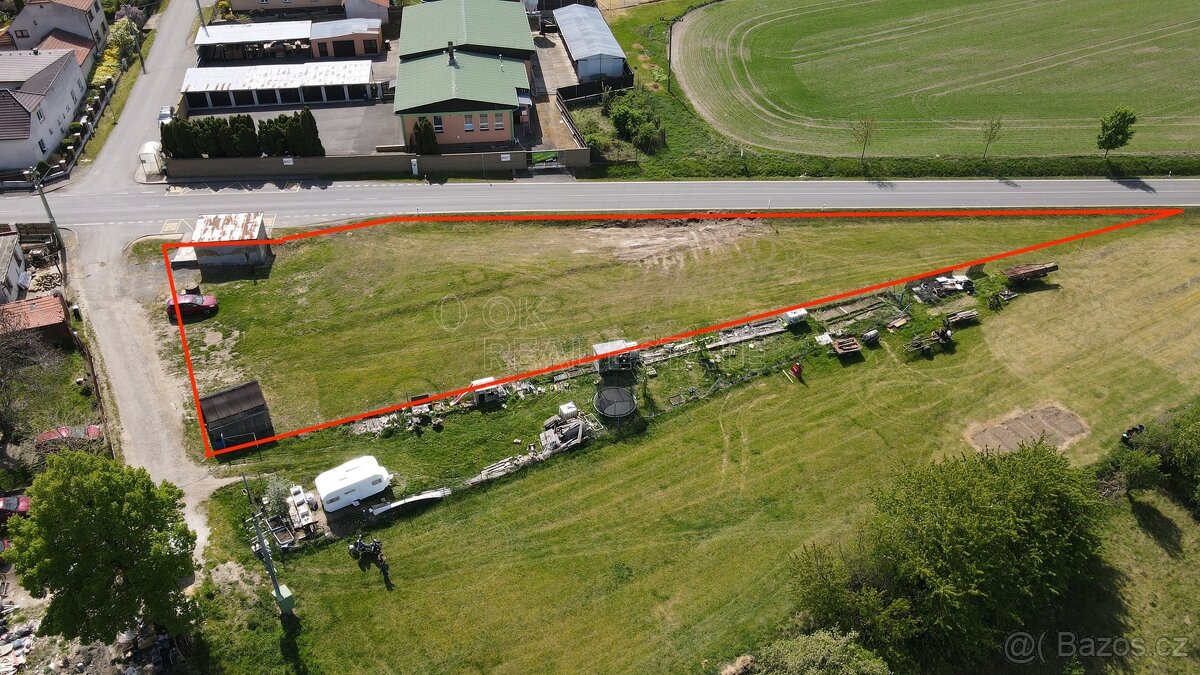 Prodej stavebního pozemku 1708 m² - Příčina
