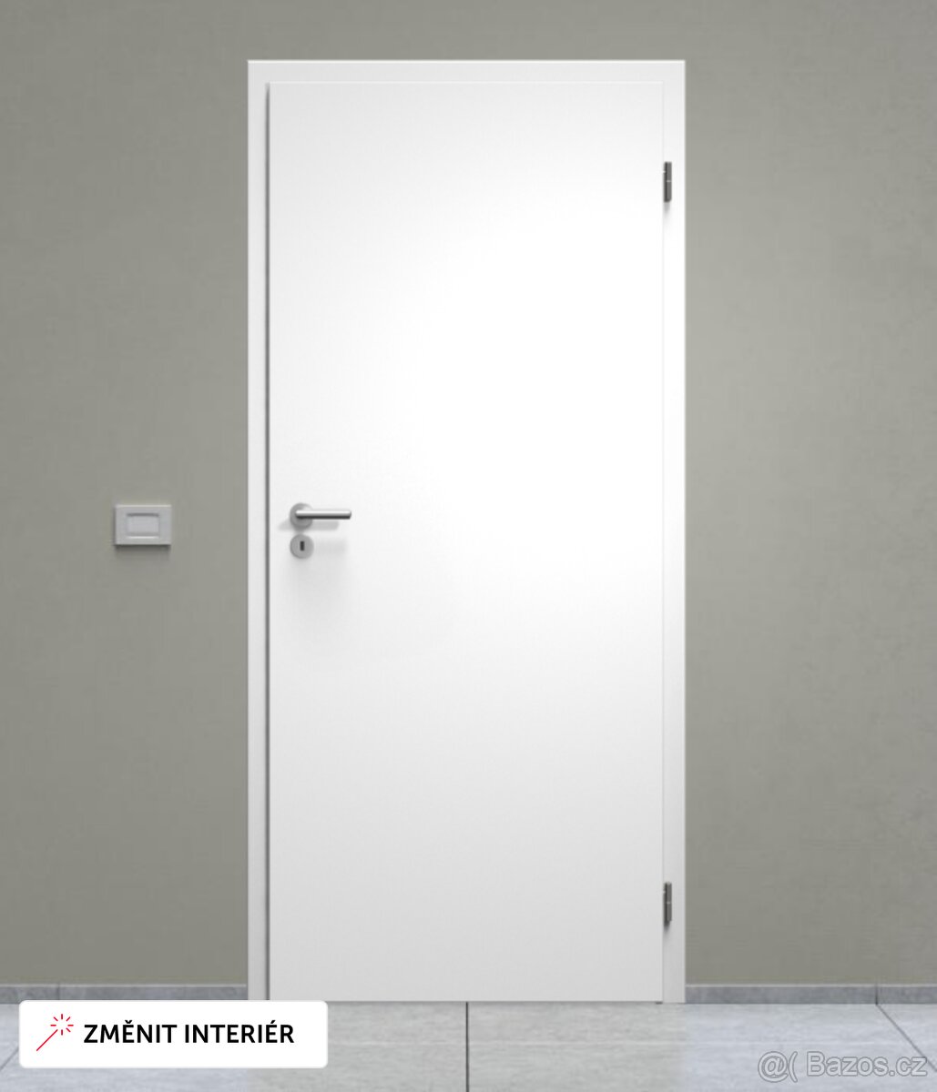 Interiérové dveře SAPELI včetně obložkových zárubní+kování