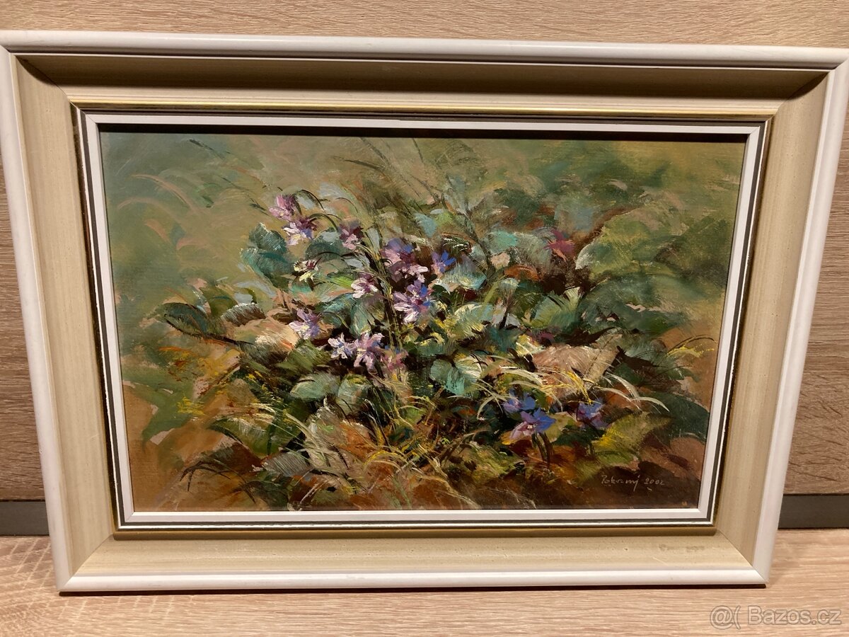 Obraz květiny / Pokorný 2002