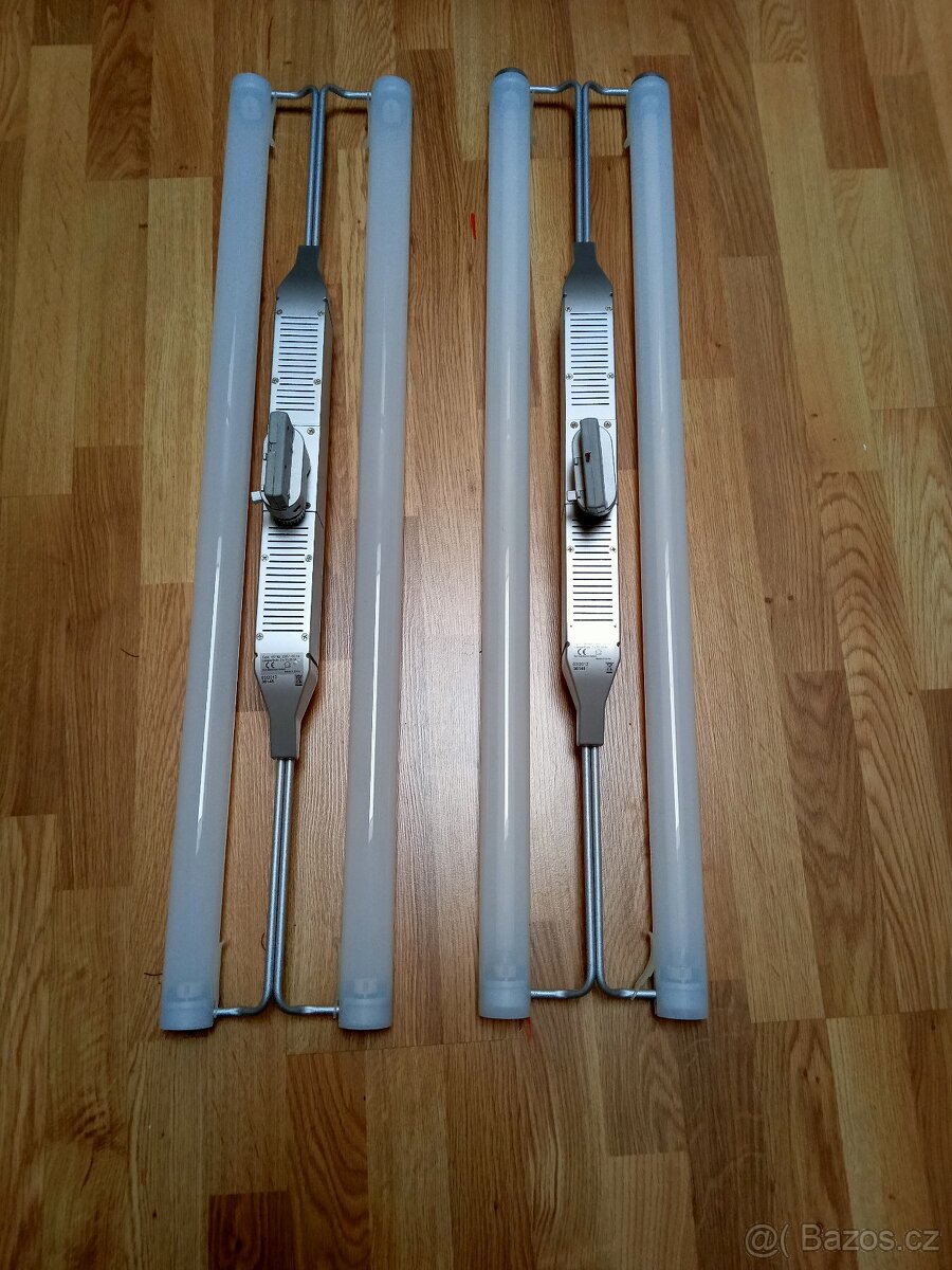 2 dvojzářivková svítidla, cena za obě