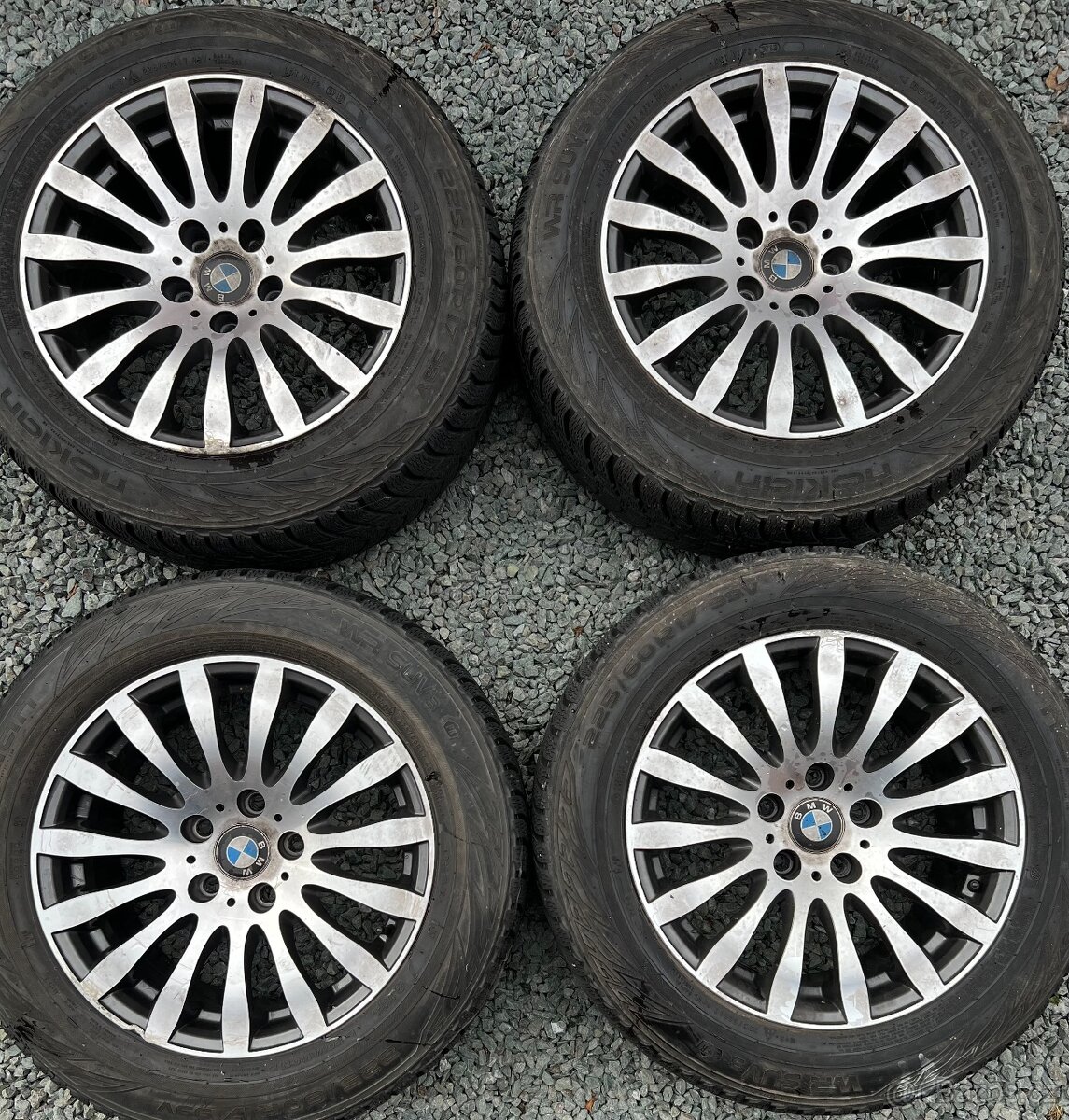 Alu kola BMW X3 8Jx17 ET34