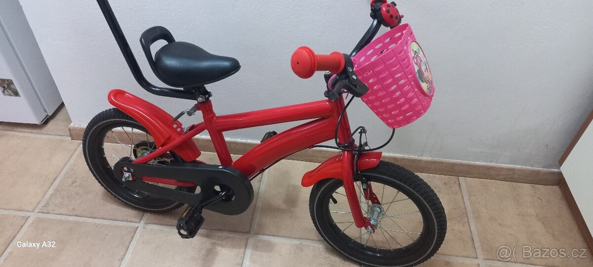 Prodám dětské kolo 14 " červené