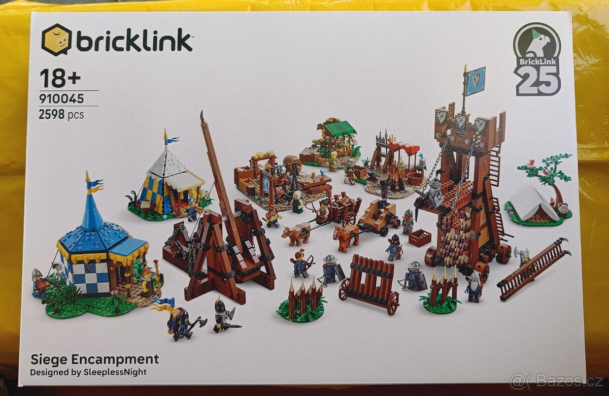 LEGO Bricklink 910045 Obléhací tábor