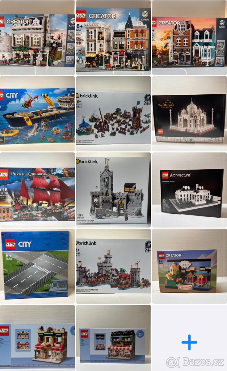 Lego Creator expert, Bricklink, City,