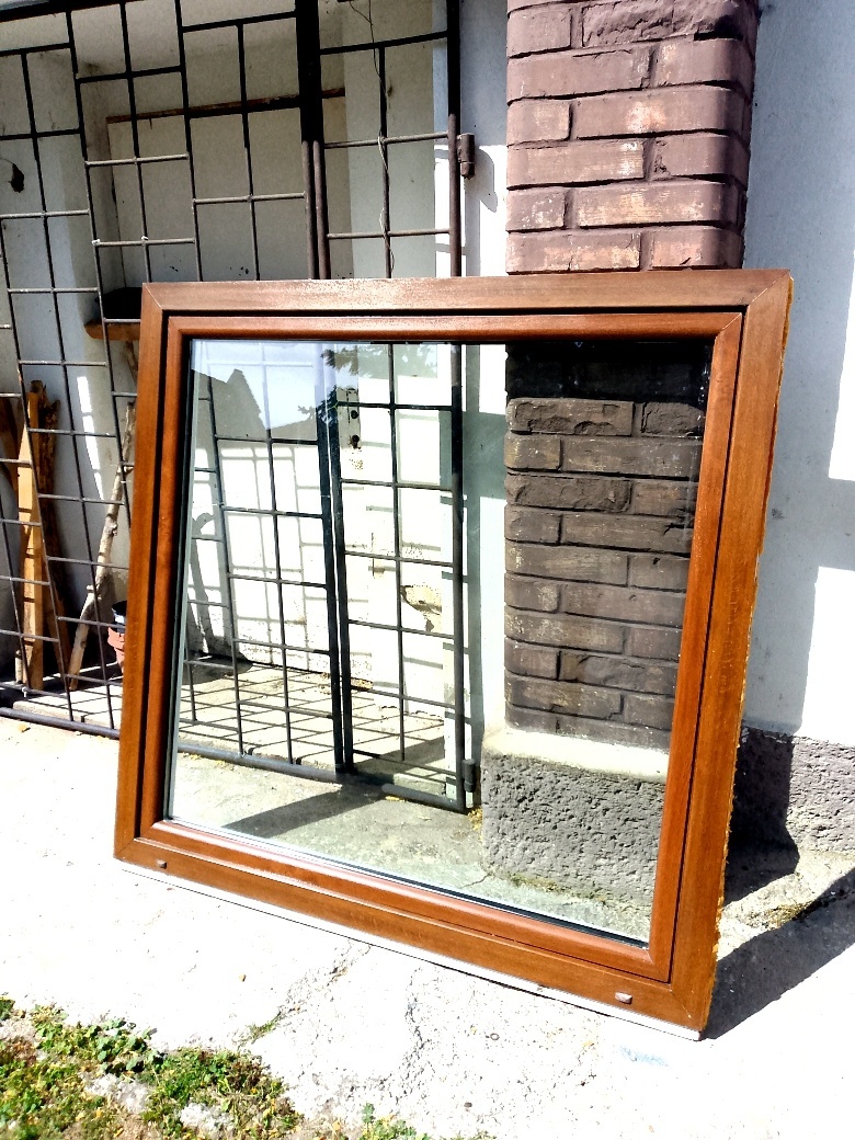 2 plastová okna, doprava