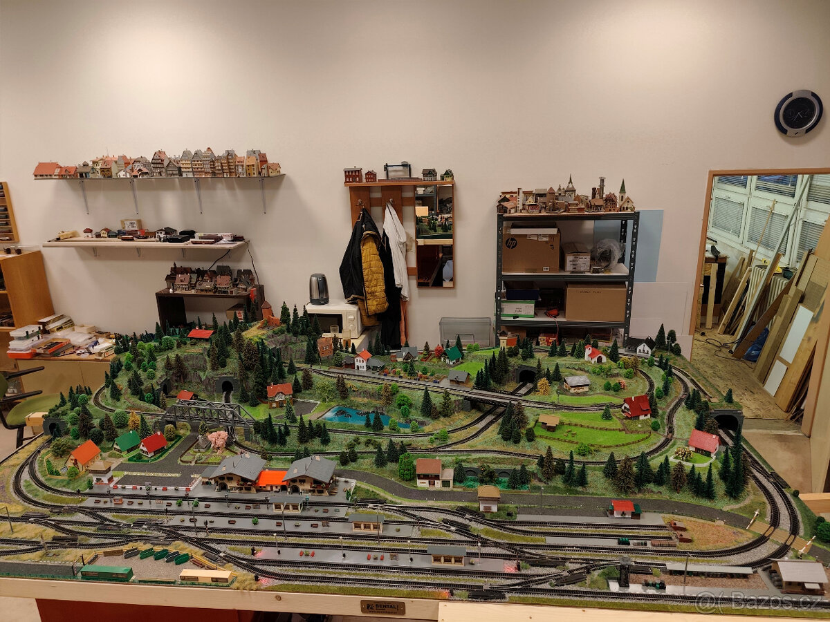 Kolejiště TT 255 x 150 cm