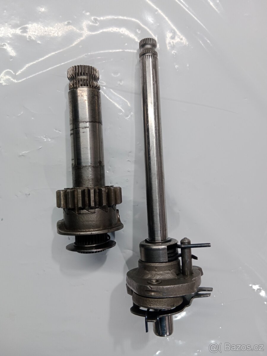 ČZ 125 150 C SEGMENT ŘAZENÍ & STARTOVÁNÍ ORIGINÁL