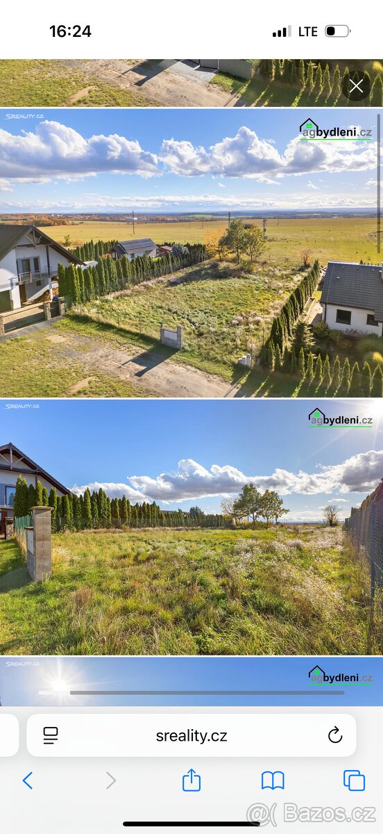 Stavební pozemek 827m