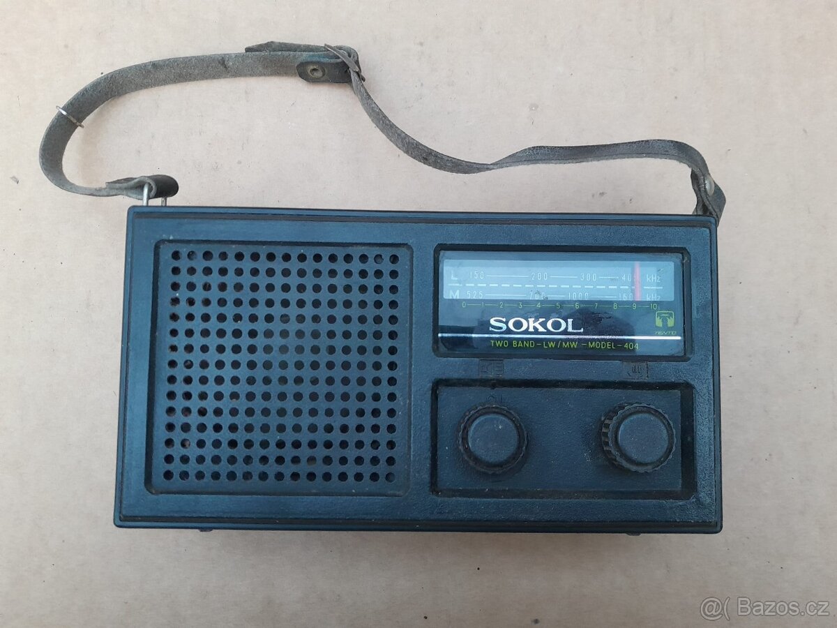 2x rádio Sokol 404
