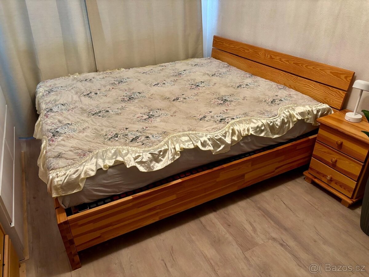 Postel borovice 180x200cm