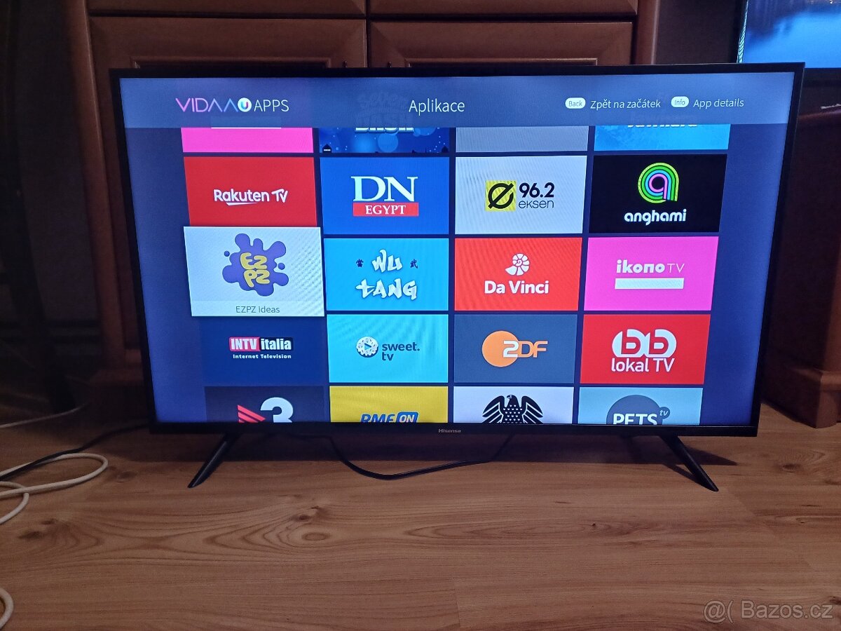 Smart TV Hisense H40B5600-úhlopříčka 101cm,w, dvbt2