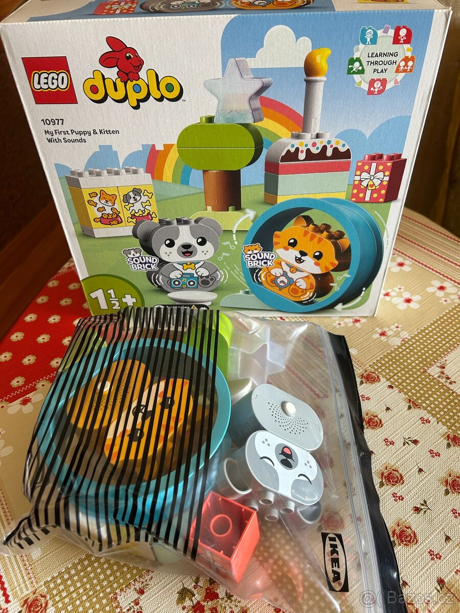 LEGO DUPLO 10977 Moje první štěňátko a koťátko