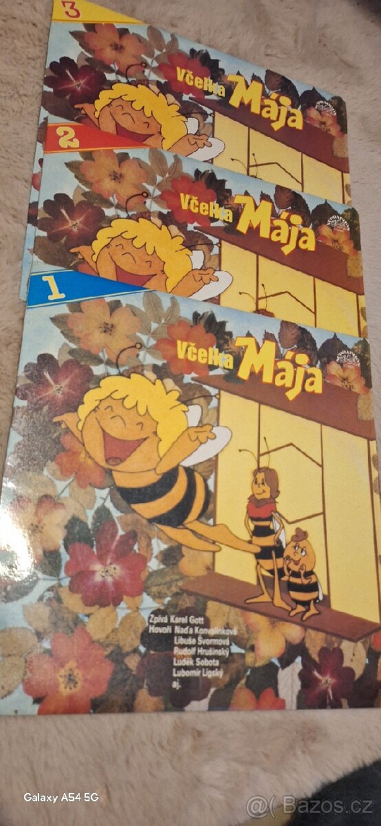 Prodám úplně nové LP včelka Mája 1,2,3,