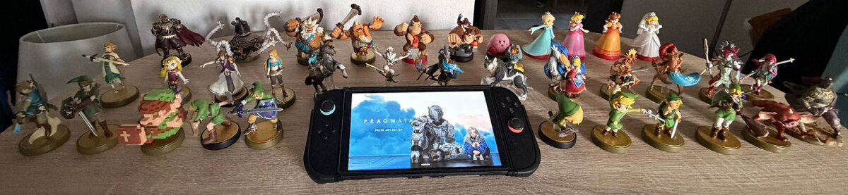 Switch 2 +1TB SD card, pojištění,účet 200 her,Amiibo,ovladač