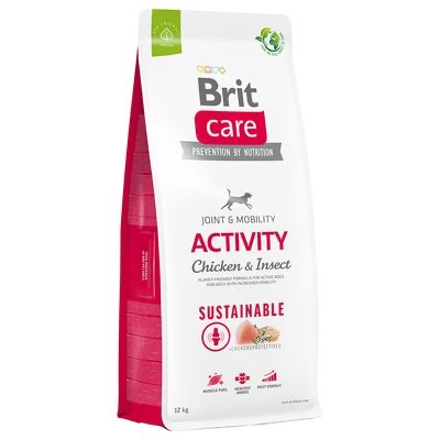 Brit Care Dog Sustainable Activity Chicken & Insect  12 kg