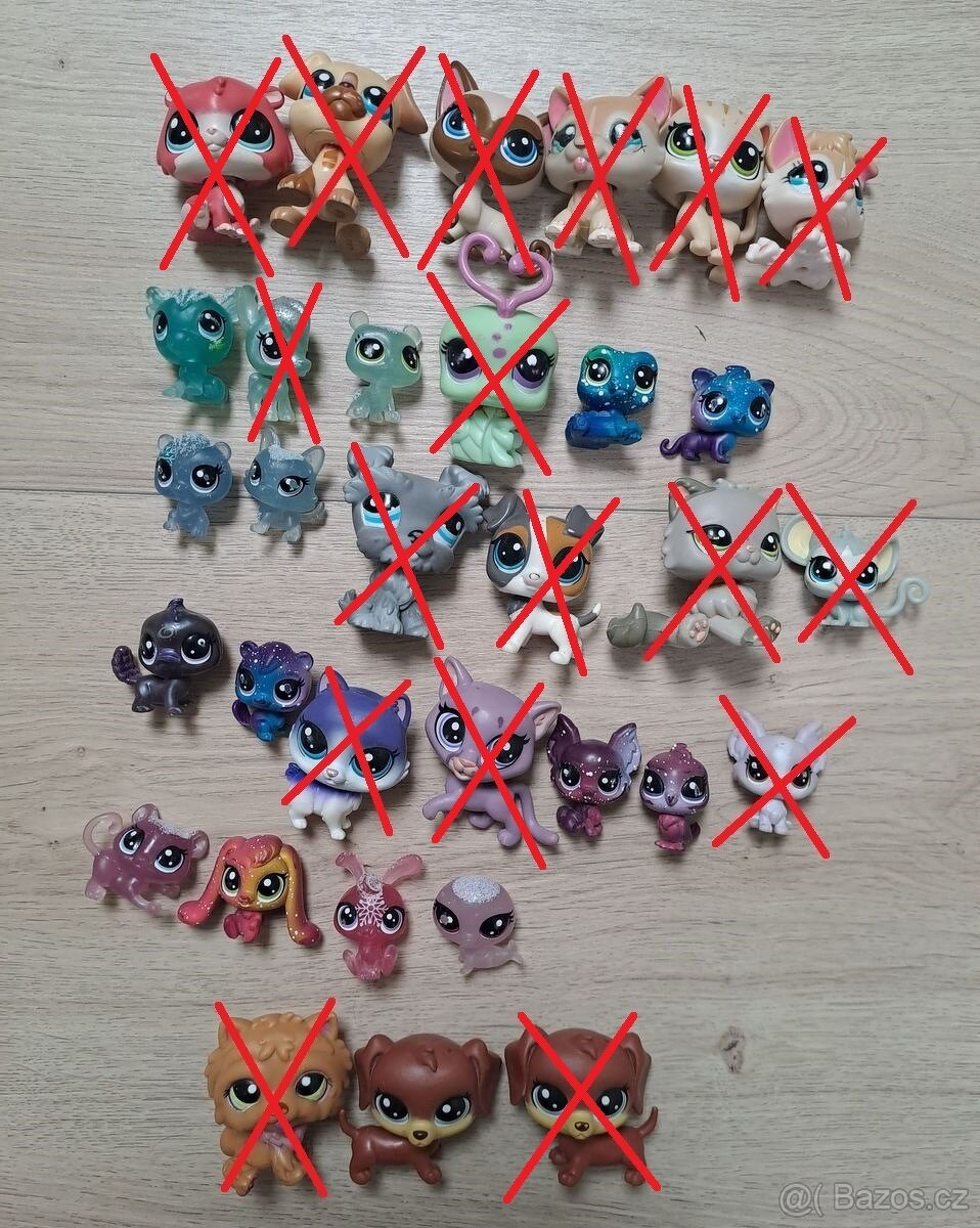 Littlest Pet Shop - figurky (cca. 3 - 4,5cm)