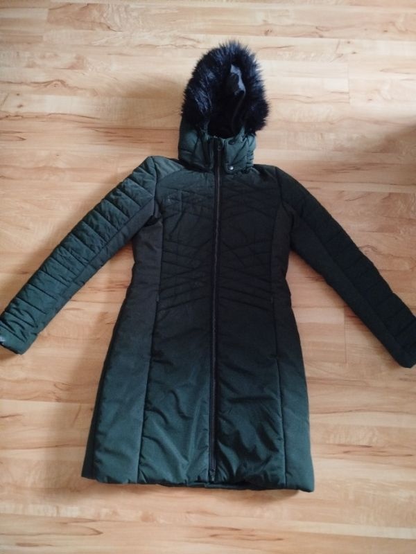 Zimni bunda, XS, bundokabát Alpine Pro, tmavě zelená
