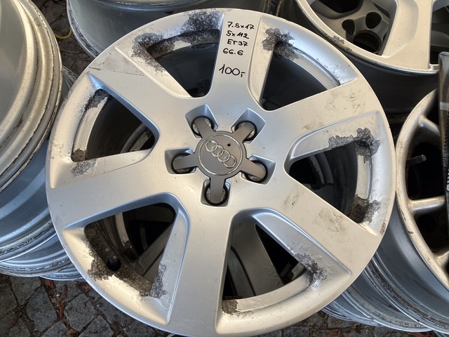 7.5x17 , 5x112 , ET37 original Audi alukola