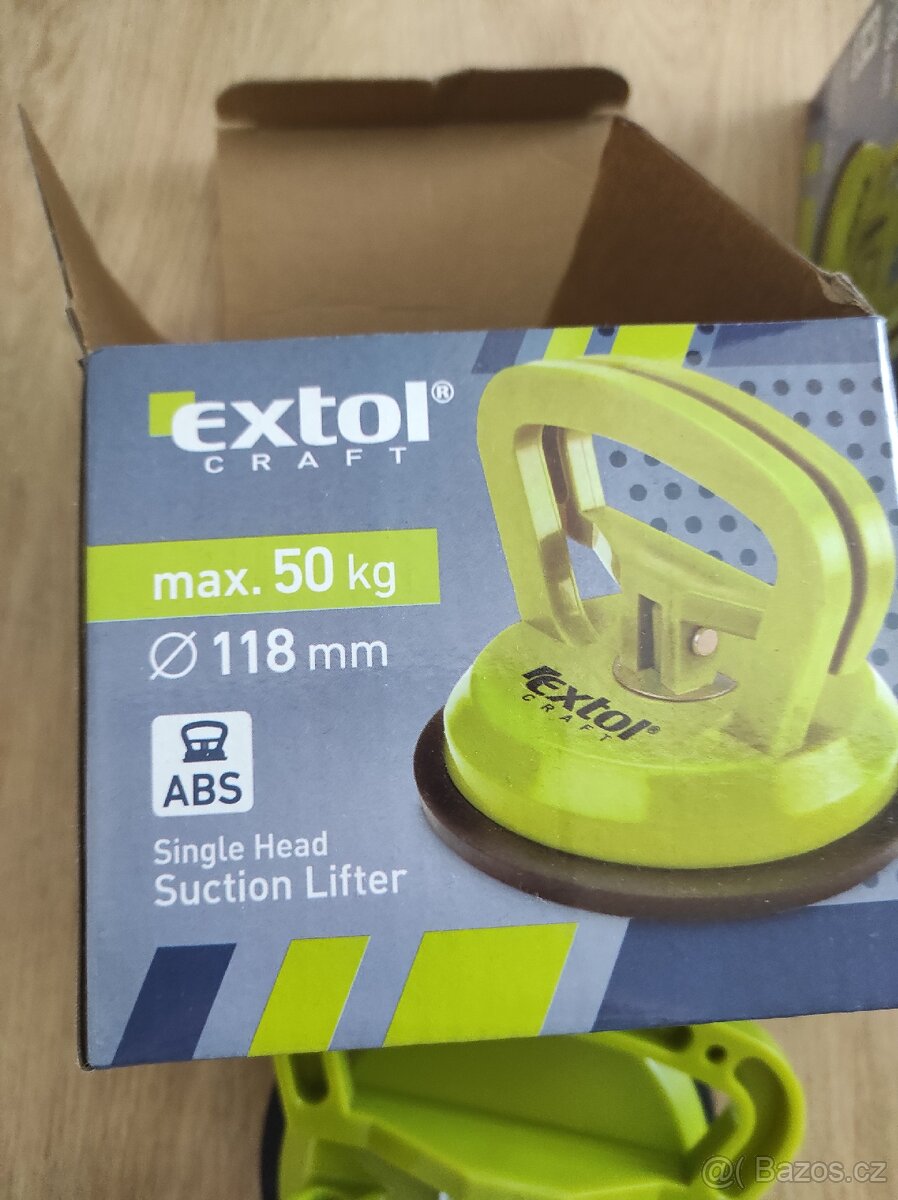 Přísavka na sklo 2 ks. 50 kg EXTOL (nové)