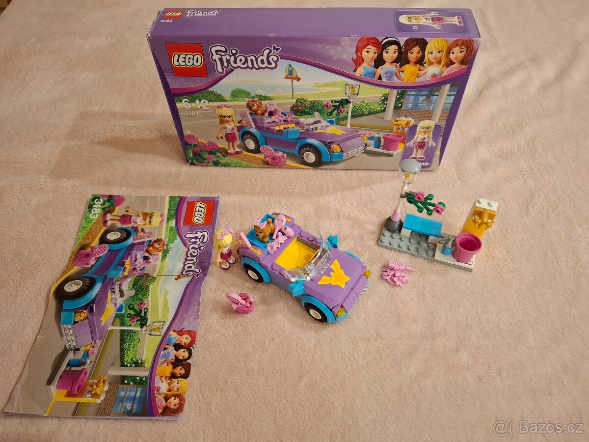 Lego Friends 3183 - Senzační kabriolet Stephanie