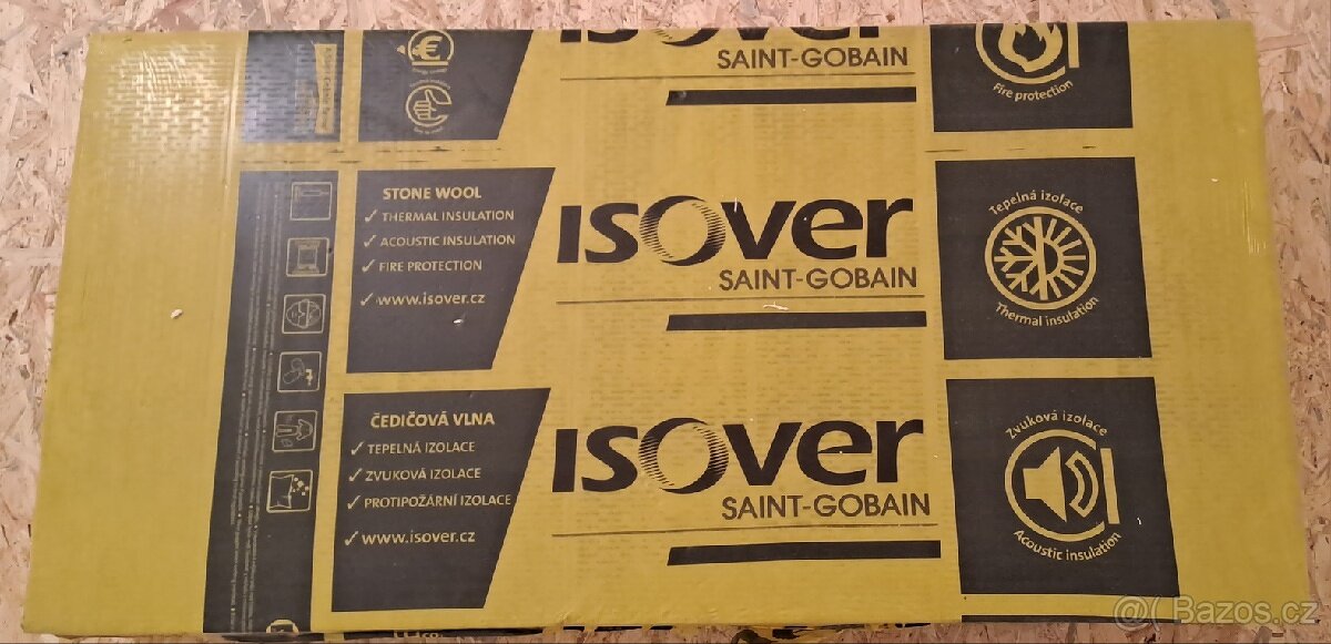 Izolace Isover T-P 20 mm desky / vata Isover