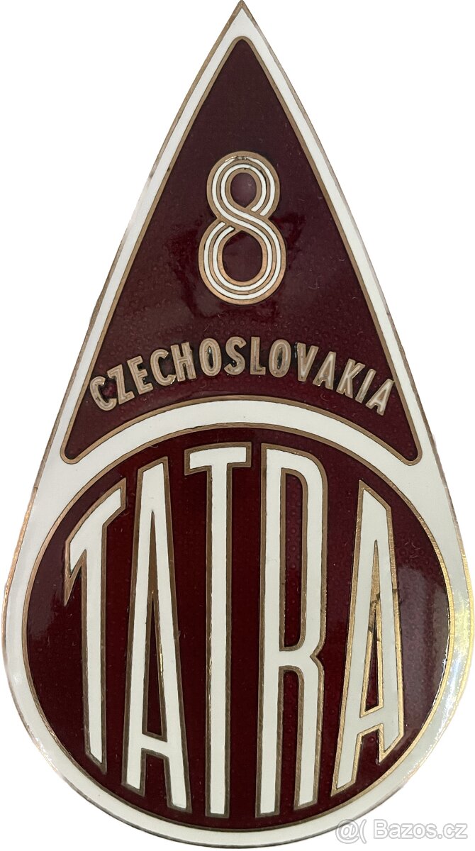 Tatra 87 - znak přední kapoty