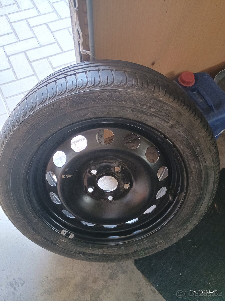 Rezerva 205/55 R16 Bridgestone Škoda VW seat