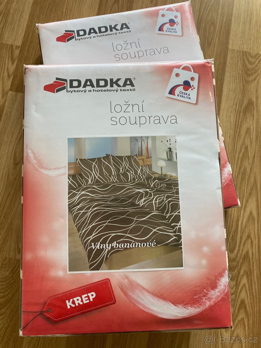 Nové povlečení krep