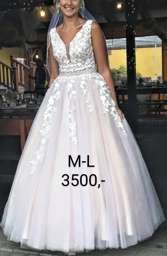 M-L KRAJKOVÉ svatební šaty CHARM