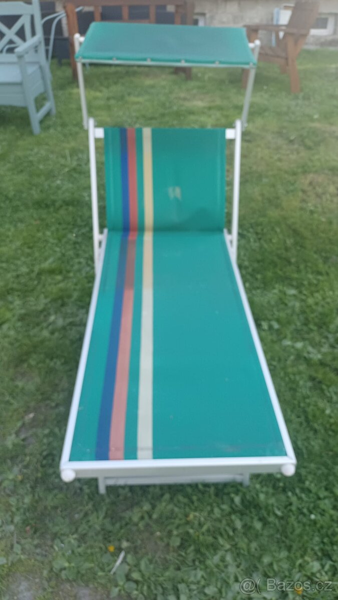 polohovaci lehatka. 2 ks