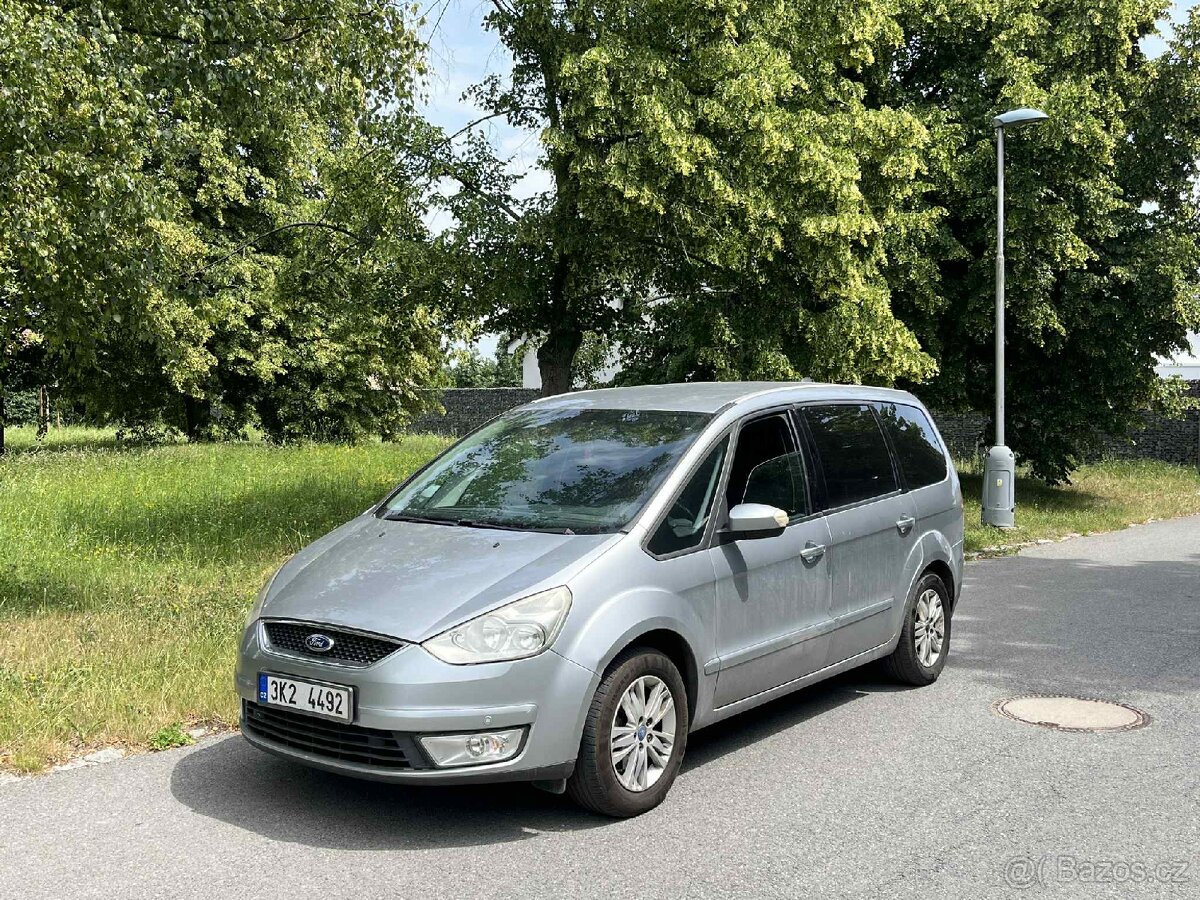 Ford Galaxy 2.0 TDCi 103 kW 7 míst tažné DVD orig bez DPF