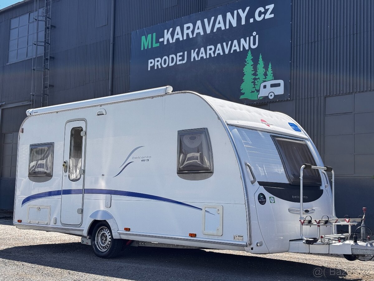 Bürstner Belcanto 460 TS/MOVER/MARKÝZA/NOSIČ/SPRCHA/2008