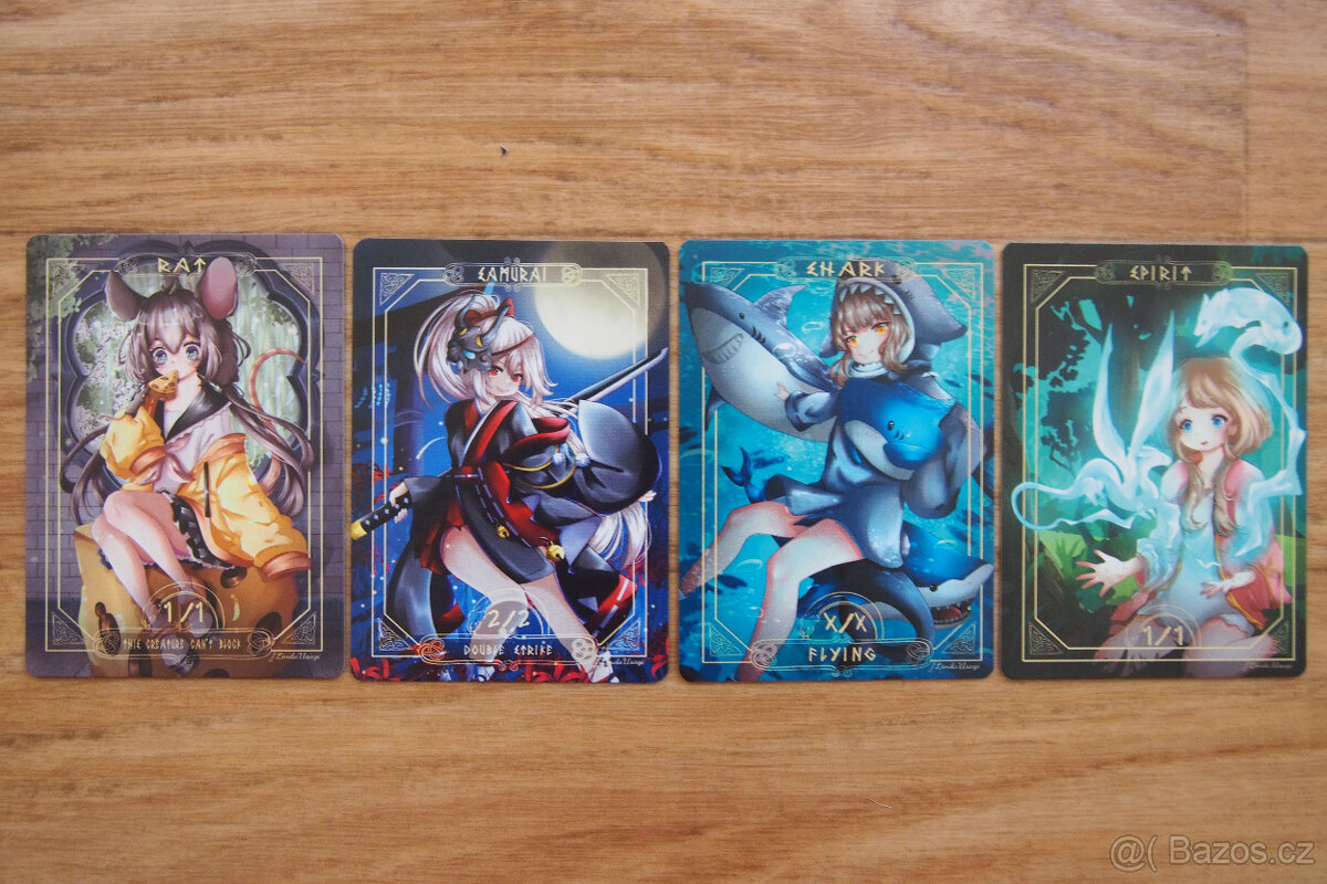 Prodám MTG custom tokeny k Magic: The Gathering