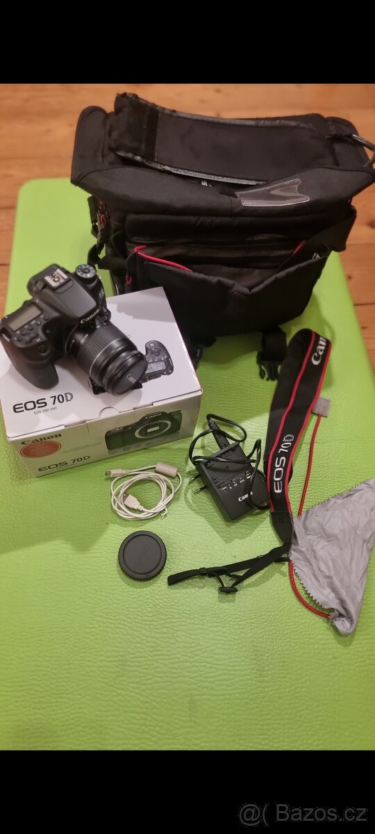 Canon eos 70D s objektivem