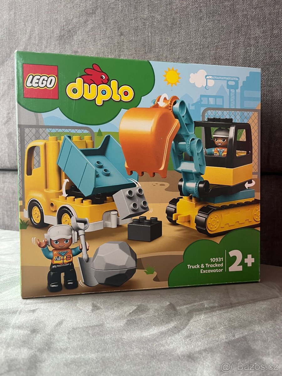 LEGO Duplo 10931 Náklaďák a pásový bagr