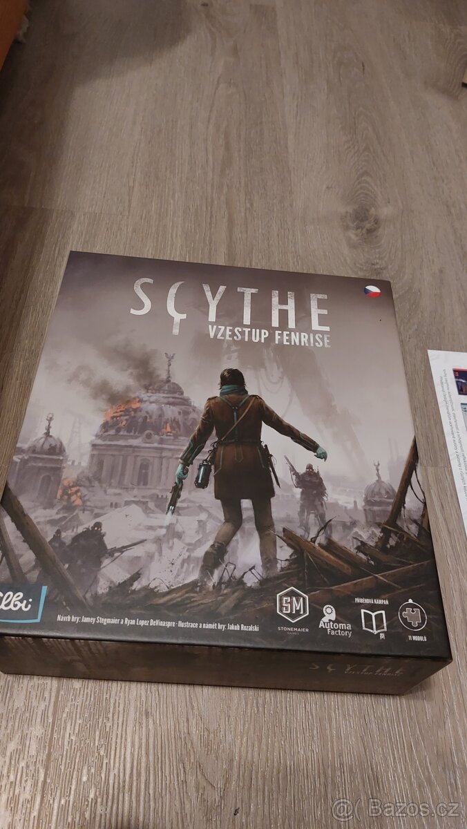 Deskova hra Scythe rozsireni Vzestup Fenrise cz