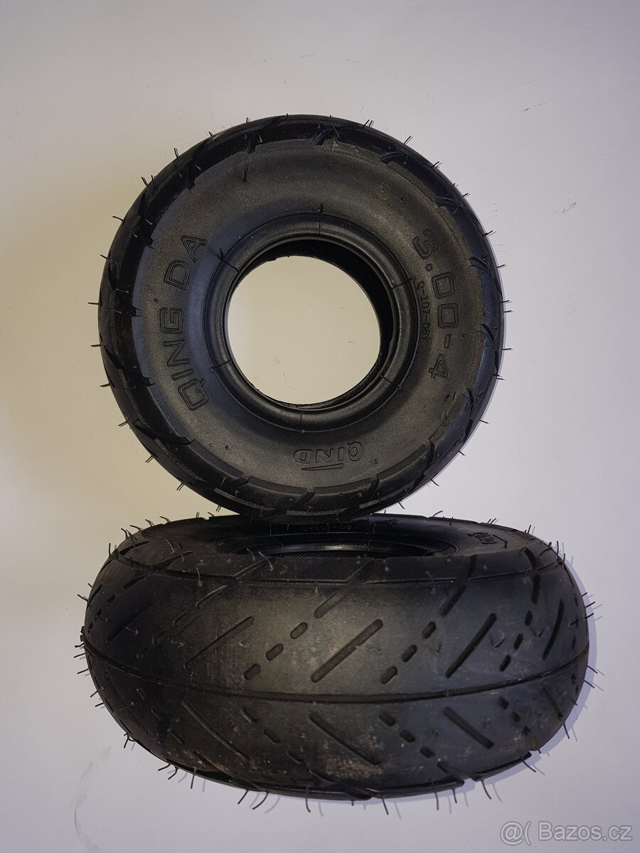 Pneu 3.00-4 koloběžka / minibike / ATV - NOVÉ
