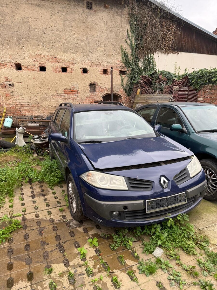 Renault Mégane kombi 1.5 dCi, 2006 – modrá