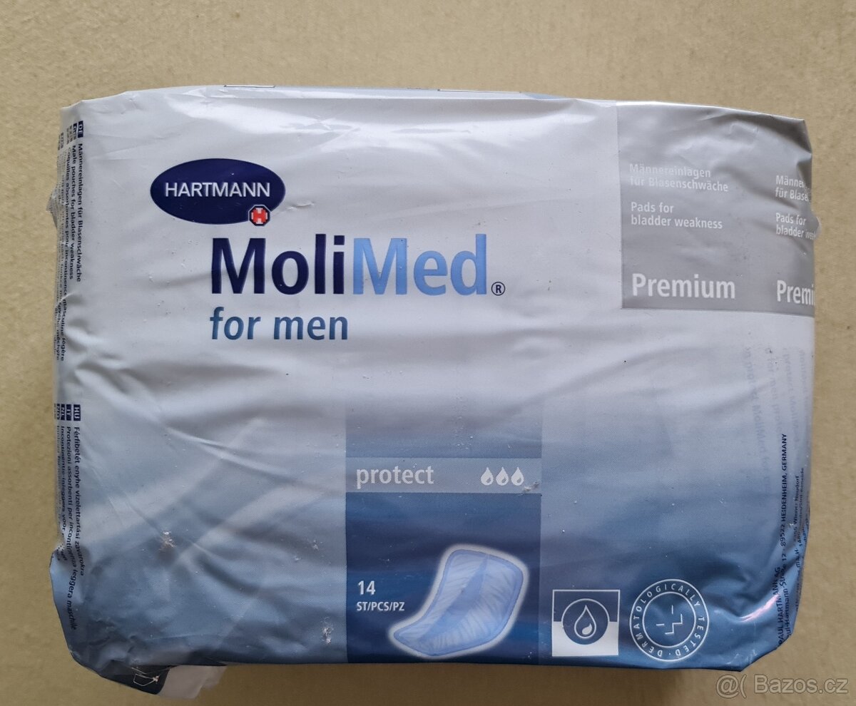 Pánské vložky HARTMANN Molicare Premium For Men 14 ks/bal