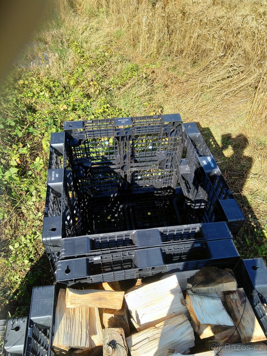 Koš na palivové dřevo,skladové bagy,kontejner k sušení dřeva