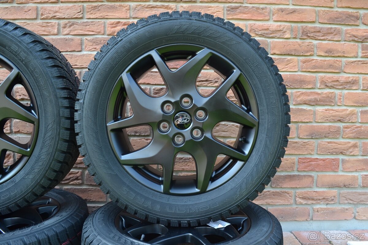 6×120 R17 Zimní sada Originál Ford Tourneo Custom