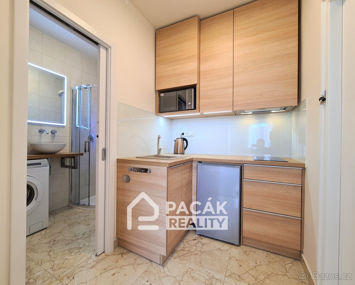 Pronájem luxusního vybaveného bytu 1+1 v Olomouci ul. Masary