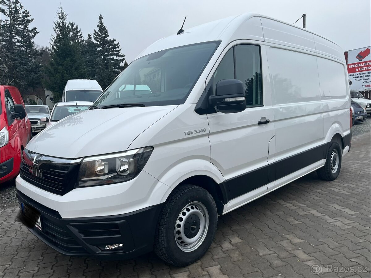 MAN TGE/CRAFTER 2.0TDi 103kW L2H2,ČR,DPH,MAN-SERVIS,83t.km