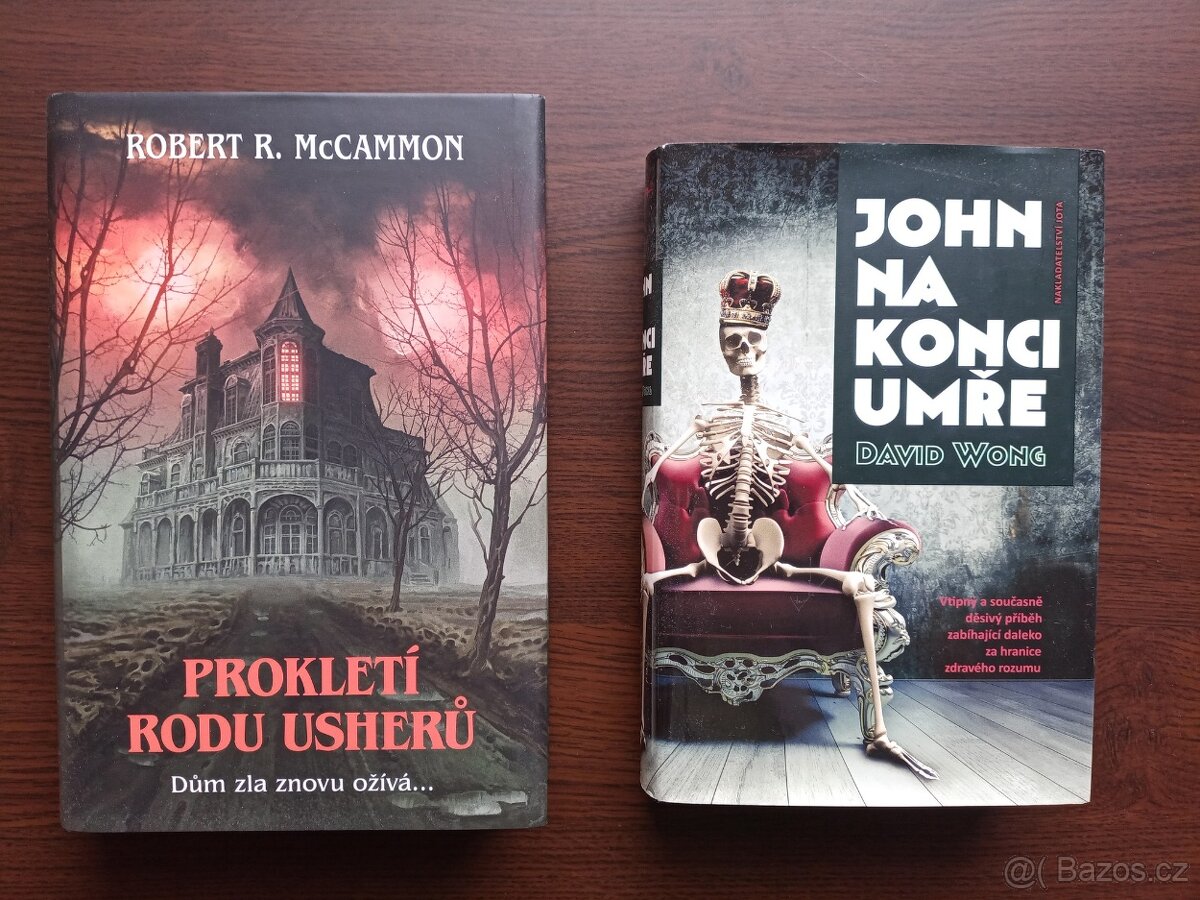 Hororové knihy na prodej