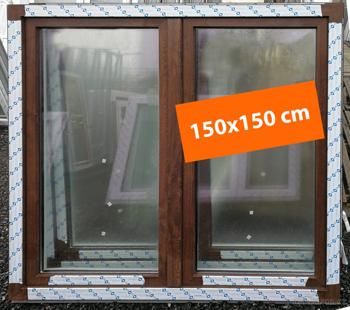 Okno plastové 150x150